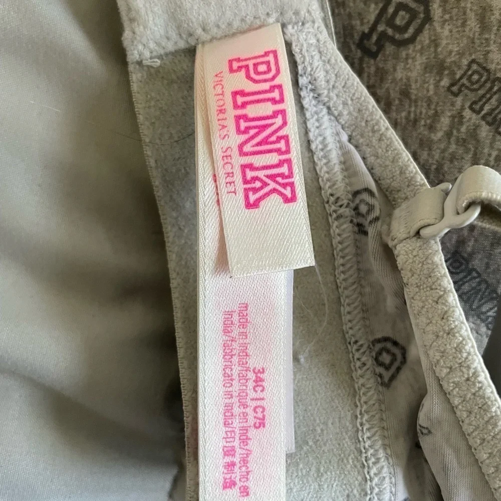 PINK Victoria’s Secret gray bra